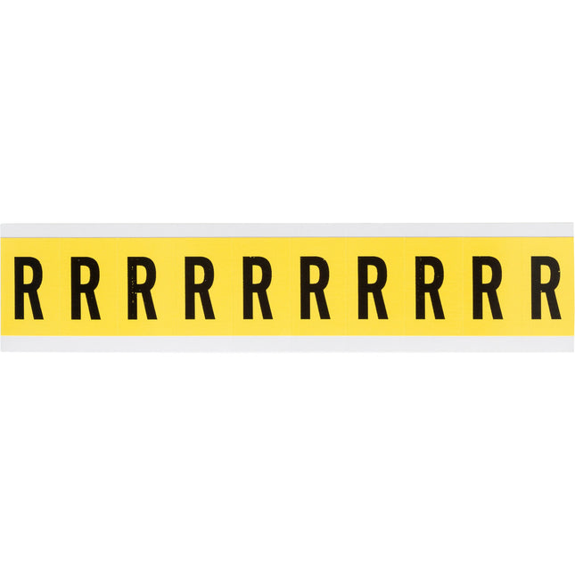 3430 Series Repositionable Number and Letter Labels