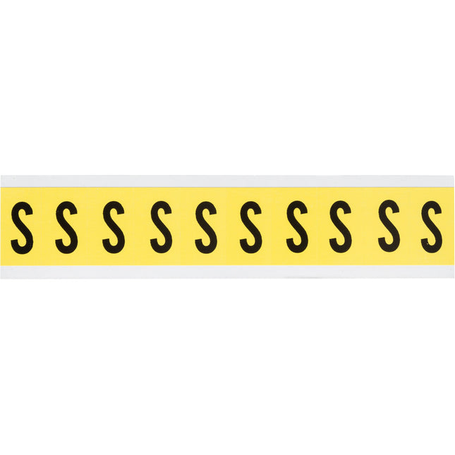 3430 Series Repositionable Number and Letter Labels