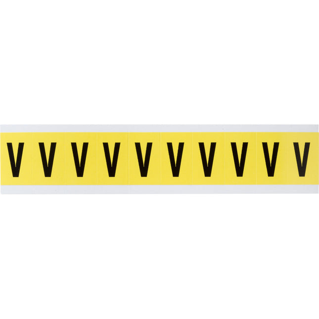 3430 Series Repositionable Number and Letter Labels