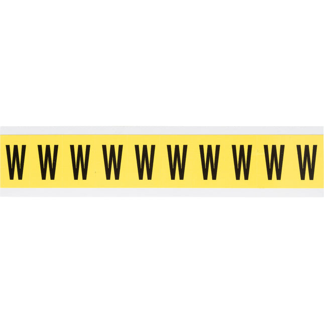 3430 Series Repositionable Number and Letter Labels