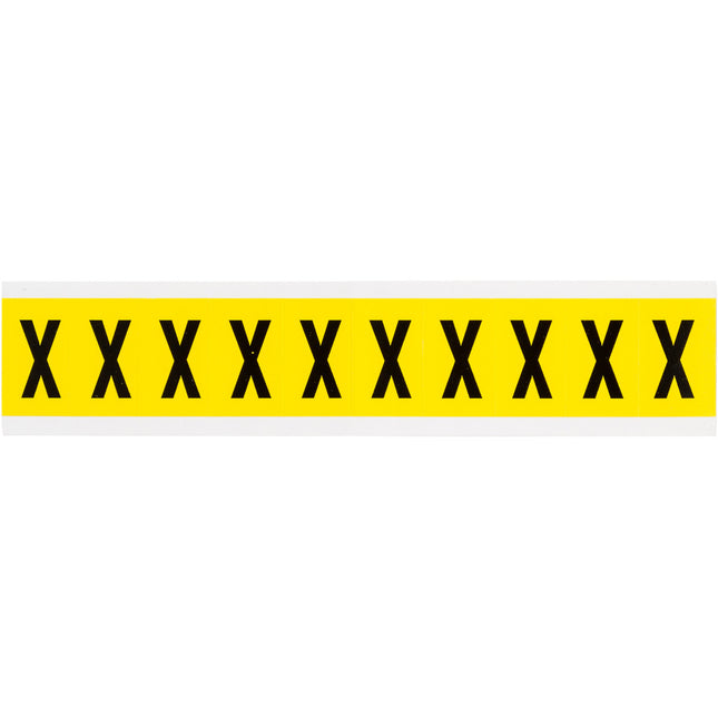 3430 Series Repositionable Number and Letter Labels