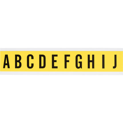 3430 Series Repositionable Number and Letter Labels