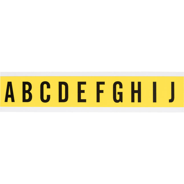 3430 Series Repositionable Number and Letter Labels