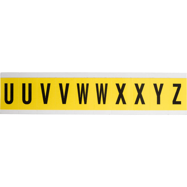 3430 Series Repositionable Number and Letter Labels