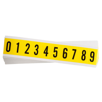 3430 Series Repositionable Number and Letter Labels
