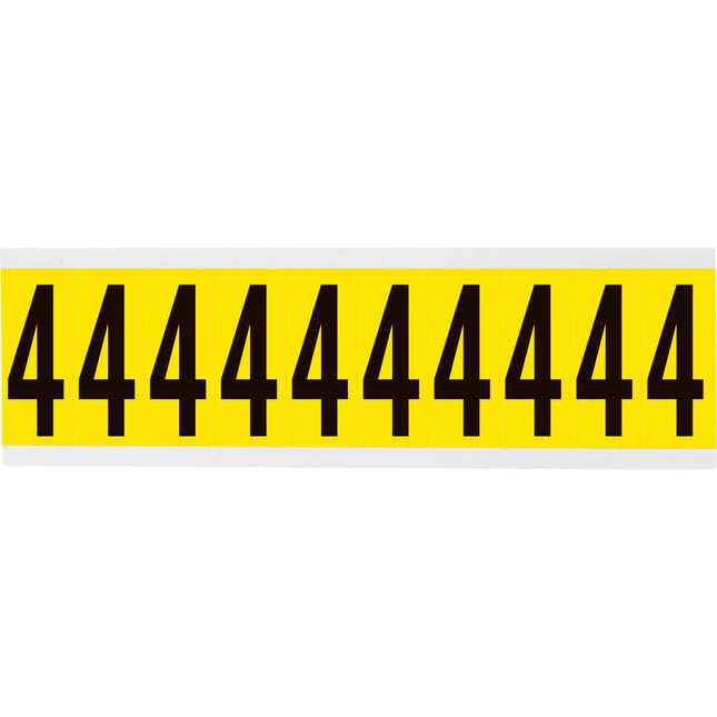 3440 Series Repositionable Number and Letter Labels