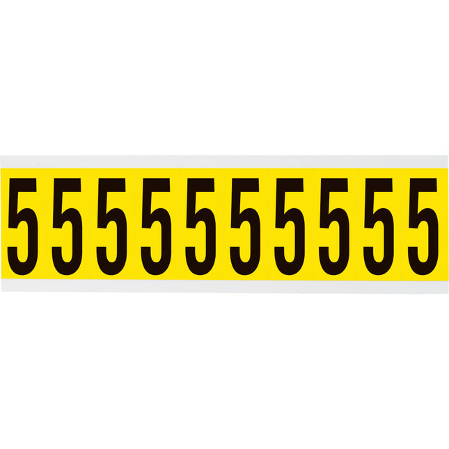 3440 Series Repositionable Number and Letter Labels