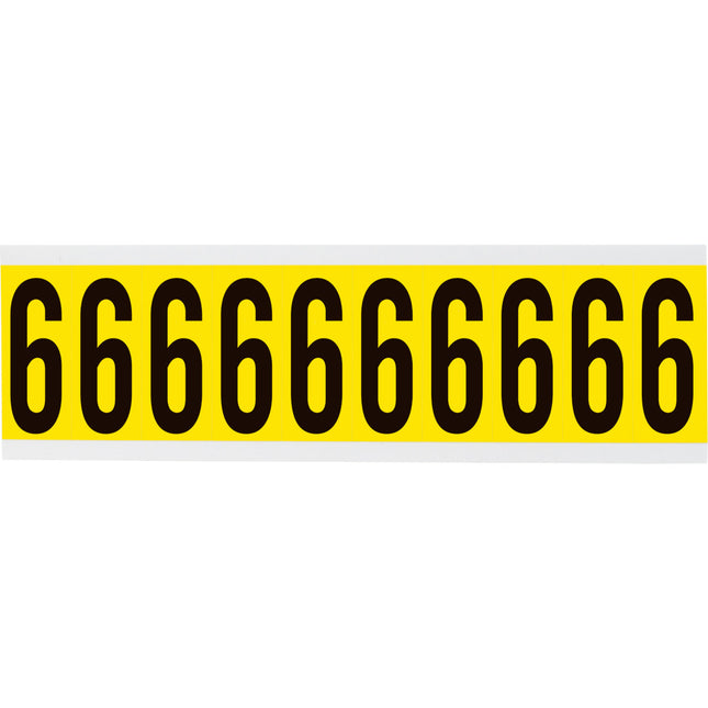 3440 Series Repositionable Number and Letter Labels