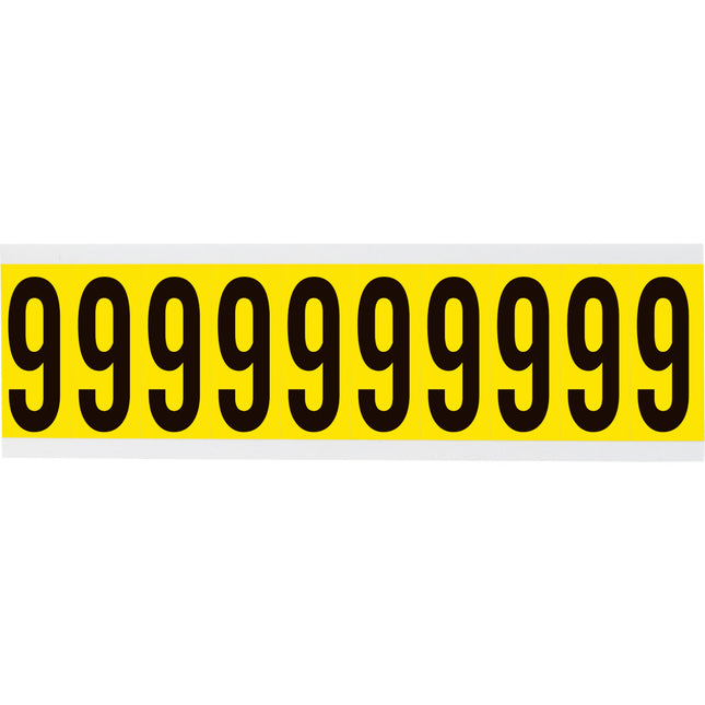 3440 Series Repositionable Number and Letter Labels