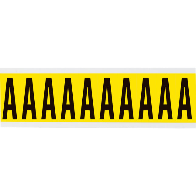 3440 Series Repositionable Number and Letter Labels