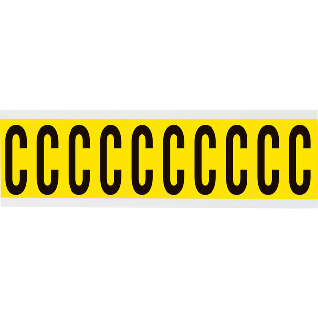 3440 Series Repositionable Number and Letter Labels