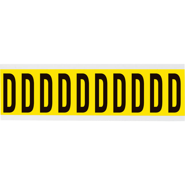 3440 Series Repositionable Number and Letter Labels