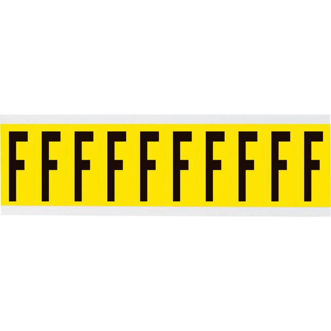 3440 Series Repositionable Number and Letter Labels