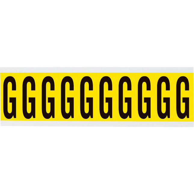 3440 Series Repositionable Number and Letter Labels
