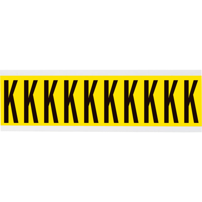 3440 Series Repositionable Number and Letter Labels
