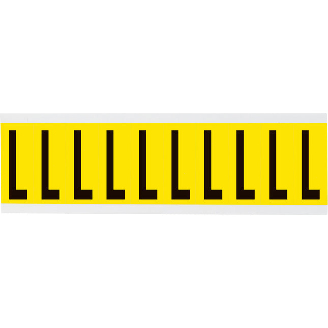 3440 Series Repositionable Number and Letter Labels