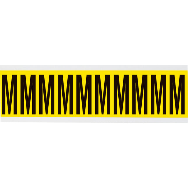 3440 Series Repositionable Number and Letter Labels