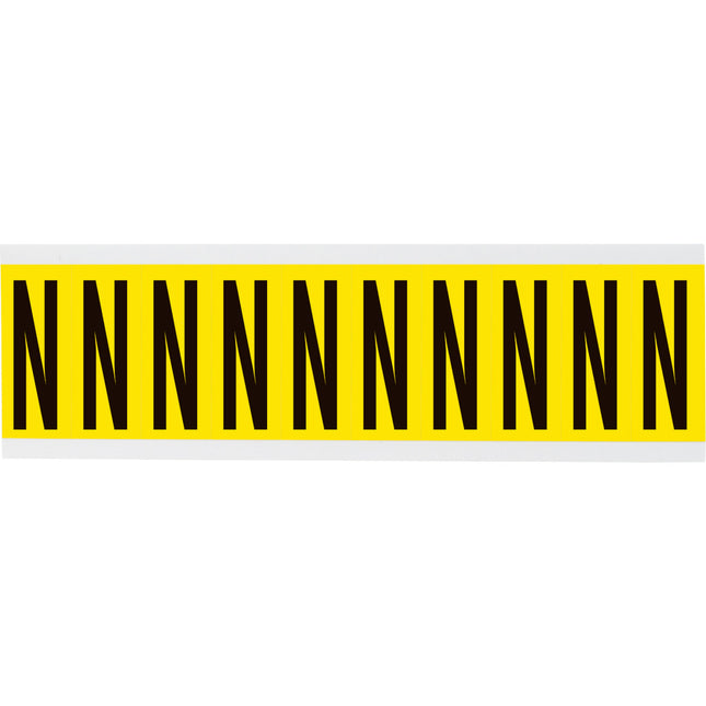 3440 Series Repositionable Number and Letter Labels