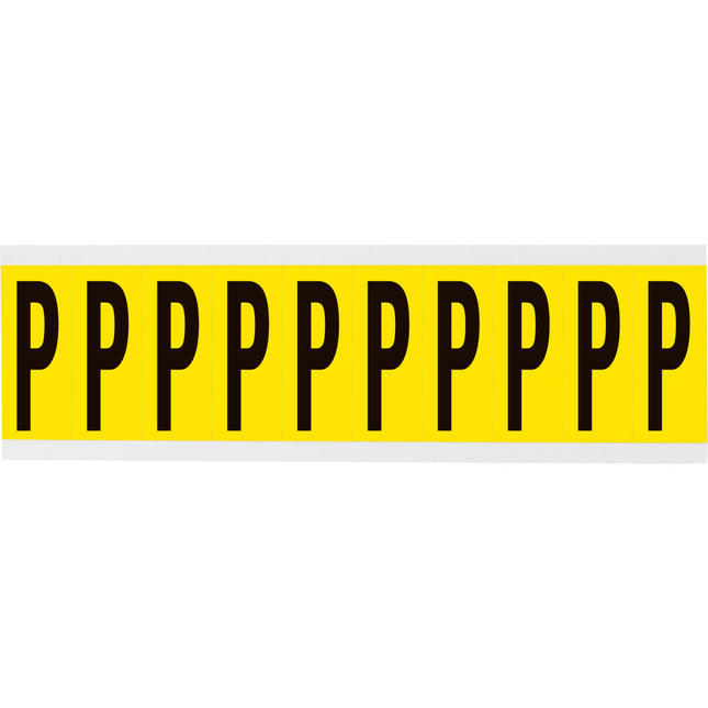 3440 Series Repositionable Number and Letter Labels