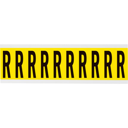 3440 Series Repositionable Number and Letter Labels