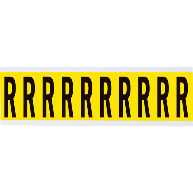3440 Series Repositionable Number and Letter Labels
