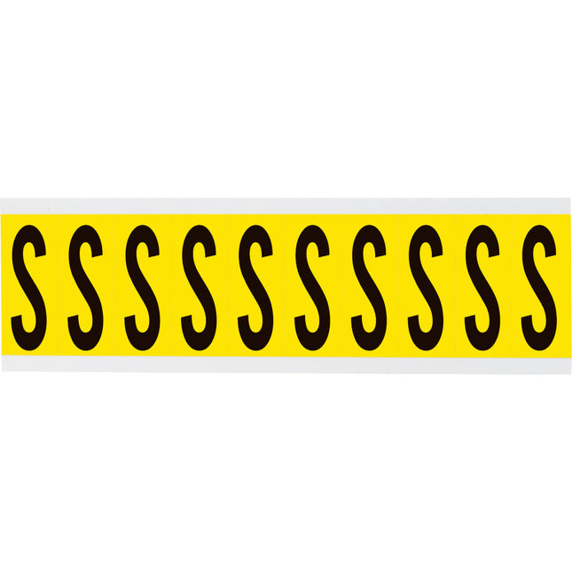 3440 Series Repositionable Number and Letter Labels