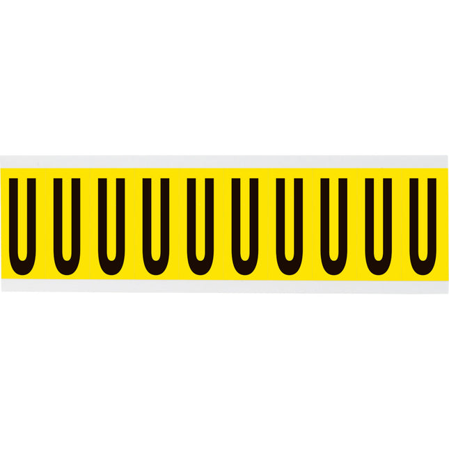3440 Series Repositionable Number and Letter Labels