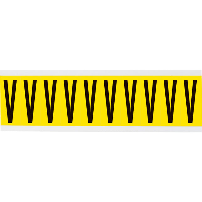 3440 Series Repositionable Number and Letter Labels