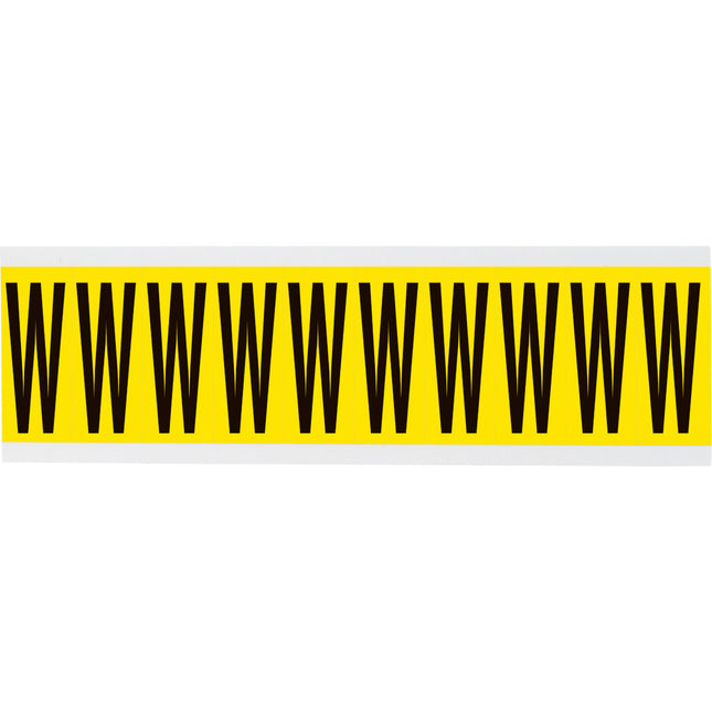 3440 Series Repositionable Number and Letter Labels