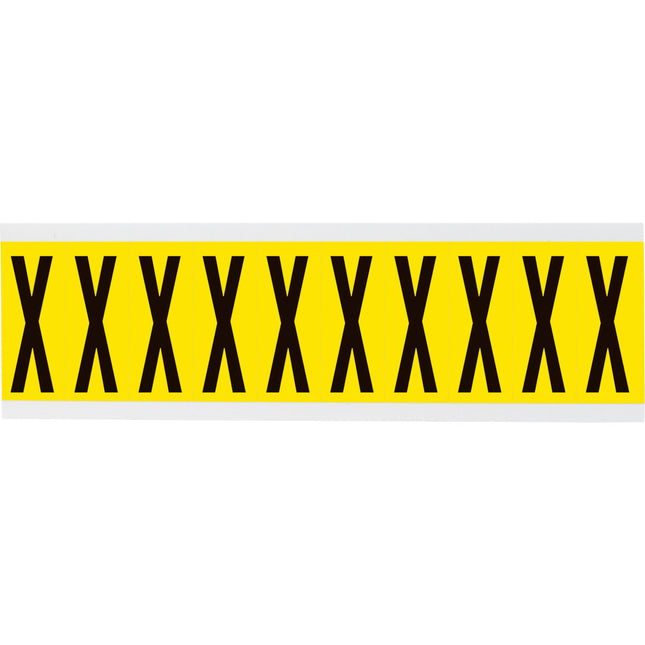 3440 Series Repositionable Number and Letter Labels