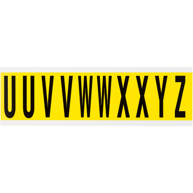 3440 Series Repositionable Number and Letter Labels