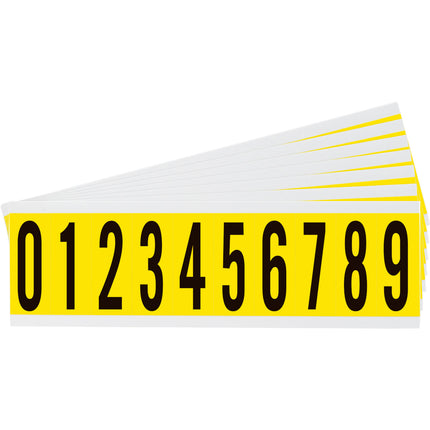 3440 Series Repositionable Number and Letter Labels