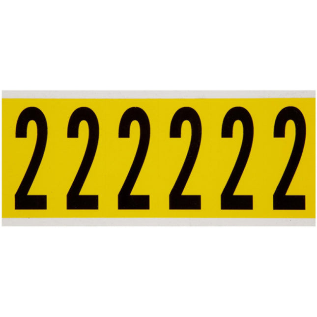 3450 Series Repositionable Number and Letter Labels