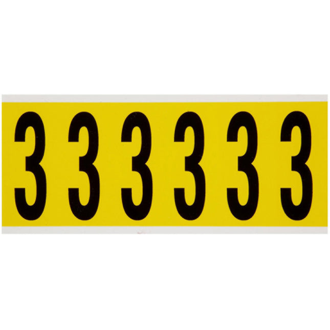 3450 Series Repositionable Number and Letter Labels