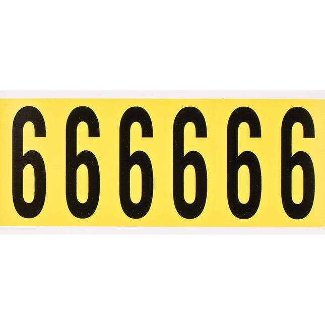 3450 Series Repositionable Number and Letter Labels