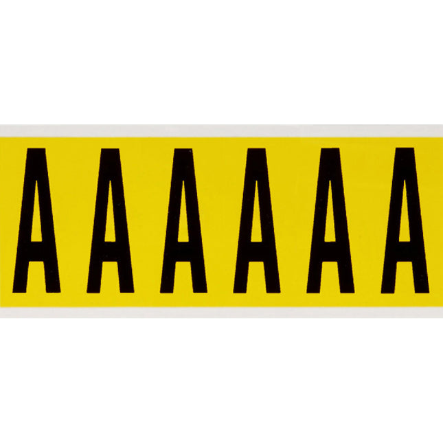 3450 Series Repositionable Number and Letter Labels