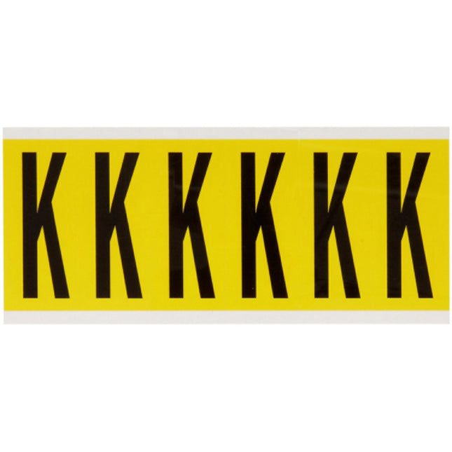 3450 Series Repositionable Number and Letter Labels