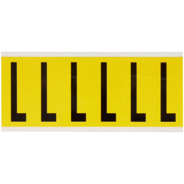 3450 Series Repositionable Number and Letter Labels