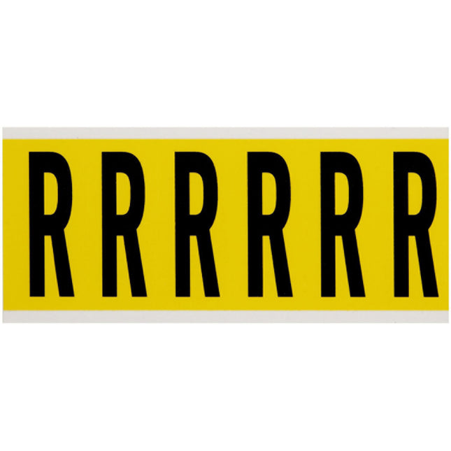 3450 Series Repositionable Number and Letter Labels