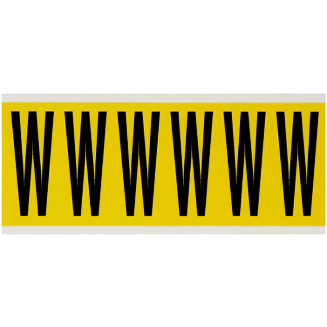 3450 Series Repositionable Number and Letter Labels