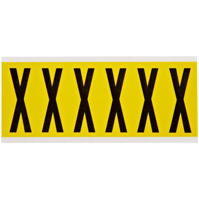 3450 Series Repositionable Number and Letter Labels