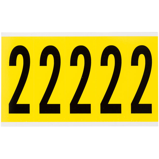 3460 Series Repositionable Number and Letter Labels