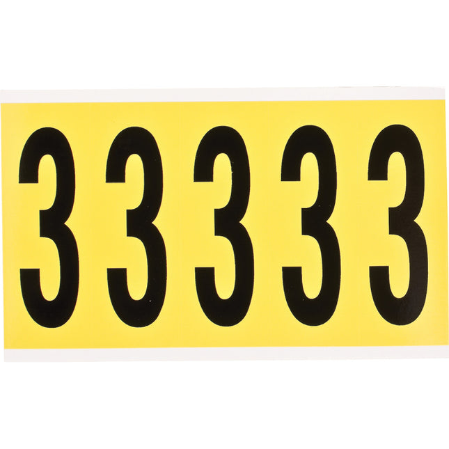 3460 Series Repositionable Number and Letter Labels