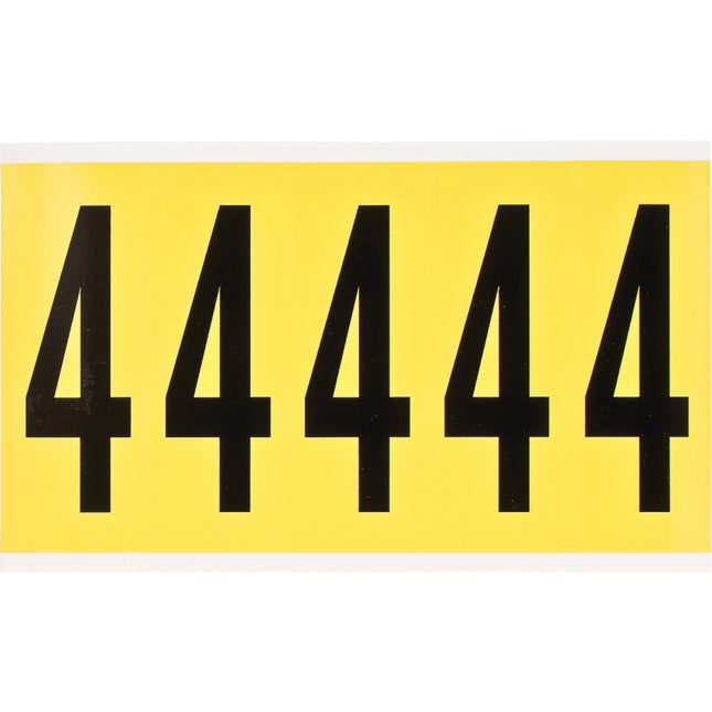 3460 Series Repositionable Number and Letter Labels