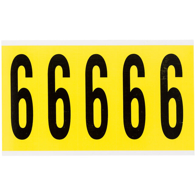 3460 Series Repositionable Number and Letter Labels