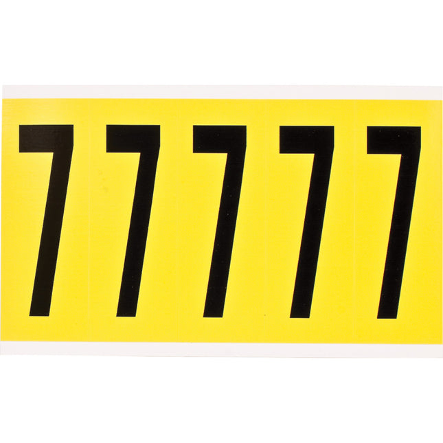 3460 Series Repositionable Number and Letter Labels