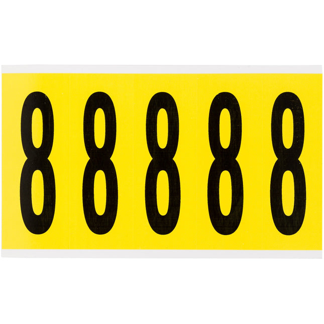 3460 Series Repositionable Number and Letter Labels