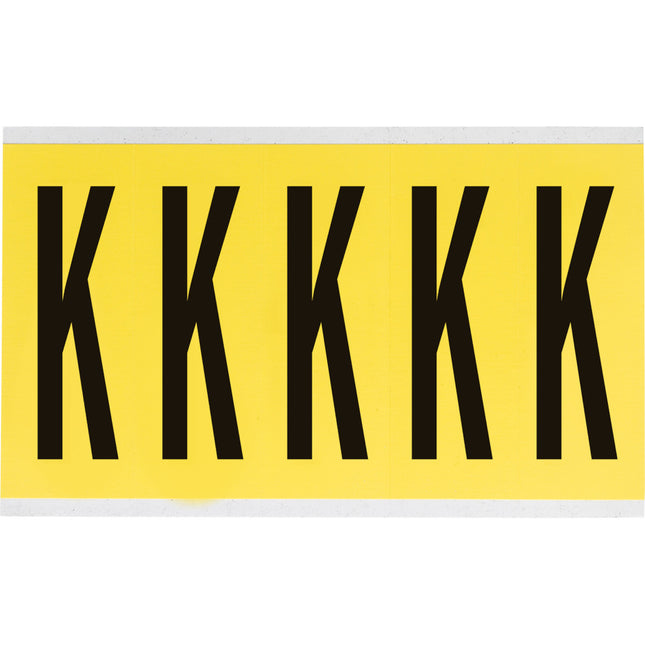 3460 Series Repositionable Number and Letter Labels