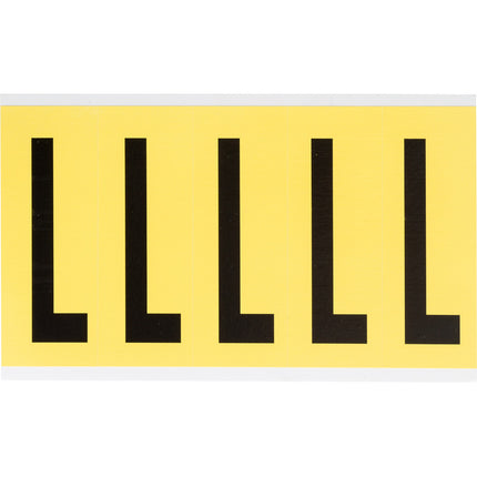 3460 Series Repositionable Number and Letter Labels