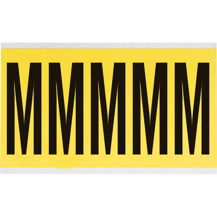3460 Series Repositionable Number and Letter Labels